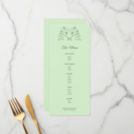 Vine Heart on Mint Multi-Course Menu