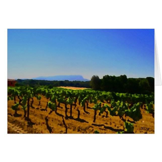 Viñedo artístico, S Cyr (Anverso (Horizontal))