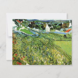 Viñedos con vista de Auvers de Vincent van Gogh