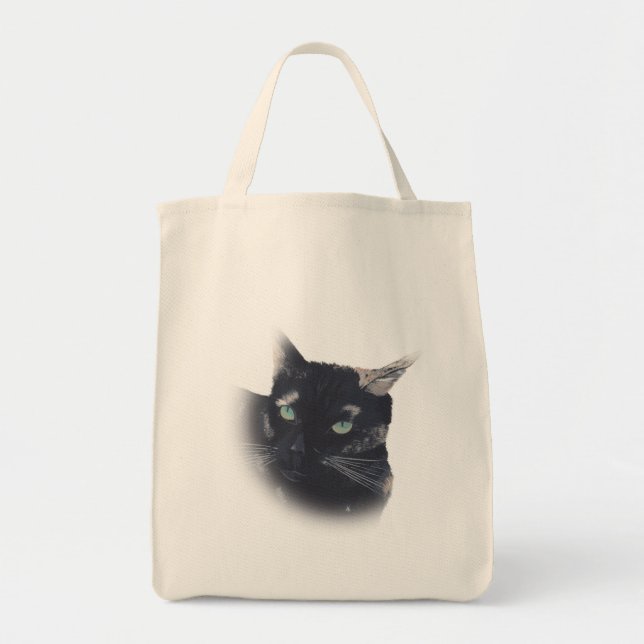 Viñeta de las bolsas de la cara del gato de la con (Frente)