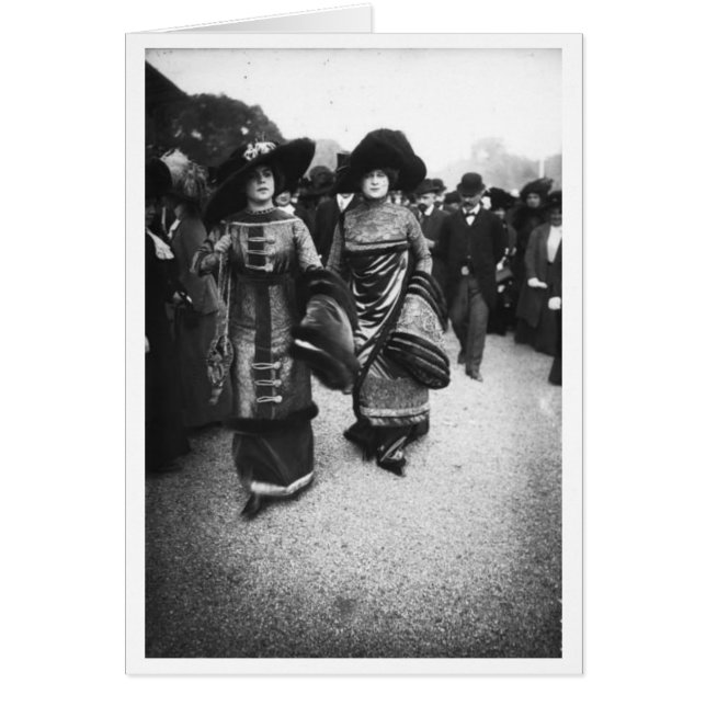 Viñeta de moda francesa (Frente)