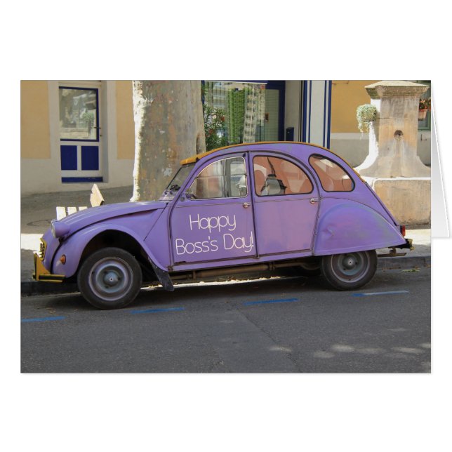 Viñeta francés Día del Jefe (Anverso (Horizontal))