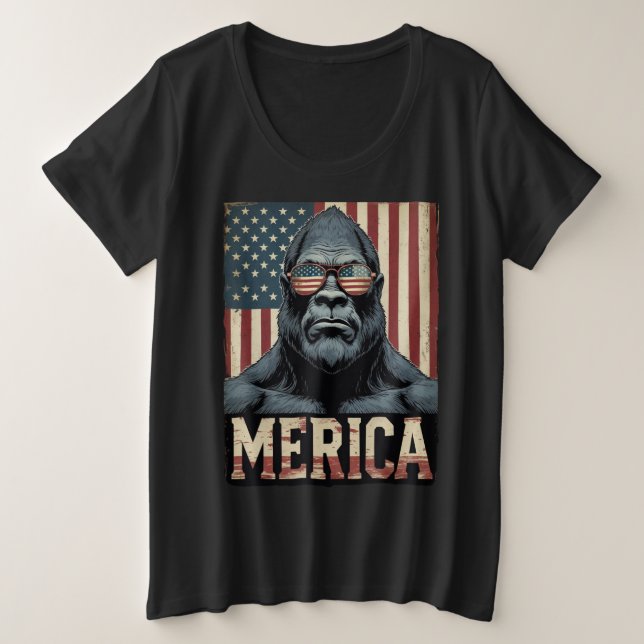 Viñeta Gran Merica 4 de julio patriótico (Anverso del diseño)