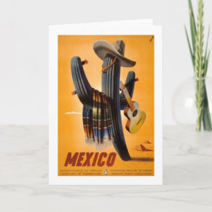 Viñeta México - Anuncio de Turismo Mexicano