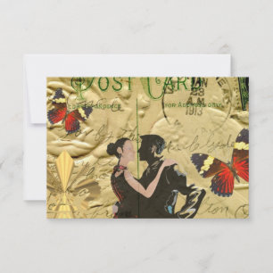 Viñeta Paris Tango postal