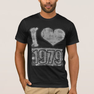 Viñeta que amo la camiseta de 1979