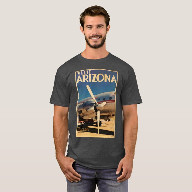 Viñeta Visita camiseta Arizona (Anverso completo)