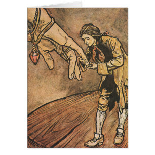 Viñetas de Gulliver de Arthur Rackham