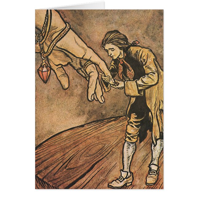 Viñetas de Gulliver de Arthur Rackham (Frente)