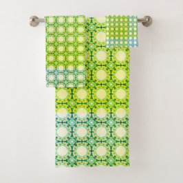 Viñetas florales: Patrón geométrico de intricado