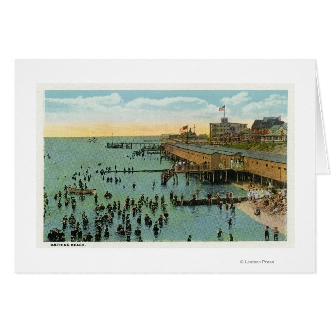 Viñetería de Martha, vista aérea de la playa (Anverso (Horizontal))