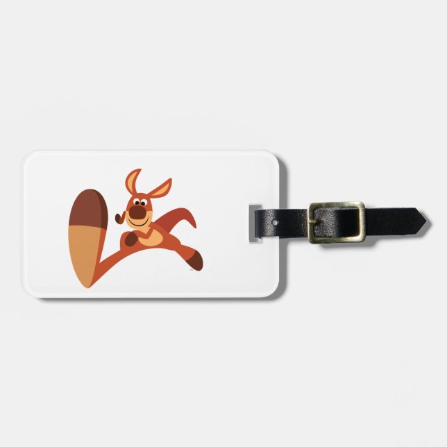 "Viniendo!!" Etiqueta linda del equipaje del (Frente Horizontal)