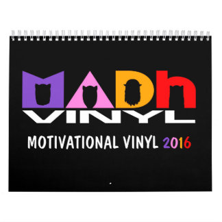 Vinilo de MADh calendario de 12 meses