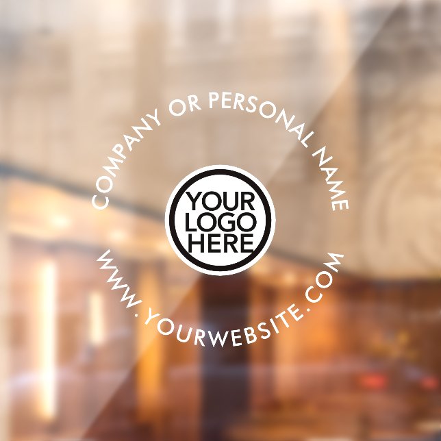 Vinilo para ventana de empresa de negocios persona (Hoja 2)