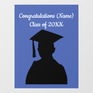 Vinilo para ventana de graduación