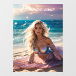 Vinilo para ventana de moda personalizada