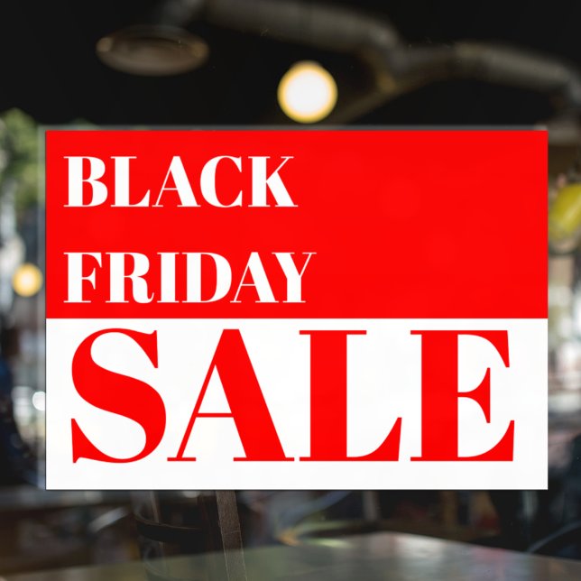Vinilo para ventana de venta del Black Friday de t (Subido por el creador)