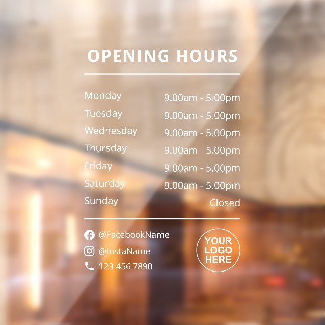 Vinilo personalizado para ventana con logotipo y r (Hoja 2)