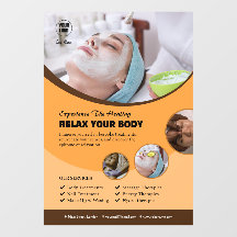 Vinilo personalizado para ventana de spa