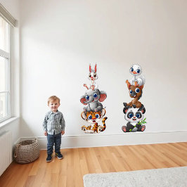 Vinilos De Pared 3 Baby Animals