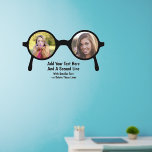 Vinilos De Pared Añadir nombre de texto, crear su propia foto en es<br><div class="desc">Añadir su propia foto y texto a este marco de anteojos - o borrar fácilmente el texto - Cambiar el tamaño de estas calcomanías cambiando el tamaño de la hoja de cálculo - 4 tamaños - de 12" x 12" a 36" x 36" - Estas se imprimen en un fondo...</div>