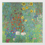 Vinilos De Pared Gustav Klimt - Jardín de campo con girasoles<br><div class="desc">Jardín de campo con girasoles / Jardín de granja con girasoles - Gustav Klimt en 1905-1906</div>