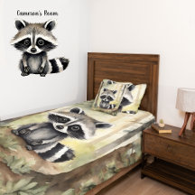 Raccoon Personalizado Woodland