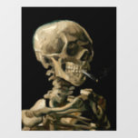 Vinilos De Pared Vincent van Gogh - Calavera con cigarrillo en llam<br><div class="desc">Cabeza de un Skeleton con un cigarrillo en llamas / Calavera con cigarrillo en llamas / Crane de squelette fumant une cigarrillo - Vincent van Gogh,  1885</div>