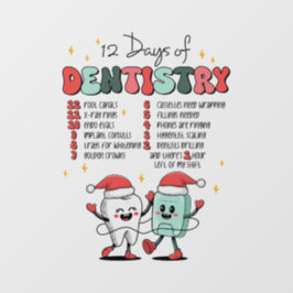 Vinilos Para Cristales 12 días de Dentista