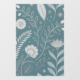 Vinilos Para Cristales 24x36 Window Cling with Partial Transparent Design