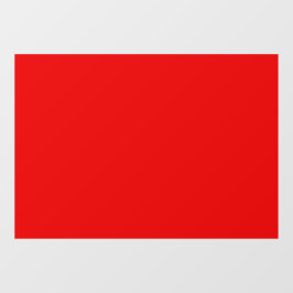 Vinilos Para Cristales 40x28 Red Semi Clear Window Cling para Decoración