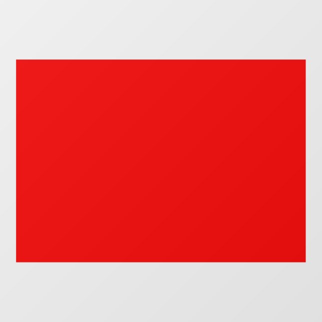 Vinilos Para Cristales 40x28 Red Semi Clear Window Cling para Decoración  (Hoja)