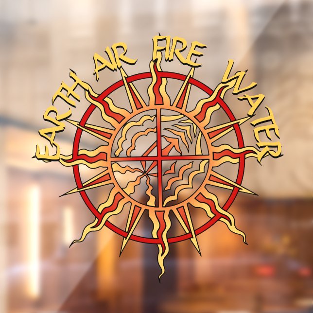 Vinilos Para Cristales 4 direcciones Declinar Personalizado Tribal Life W (Hoja 2)