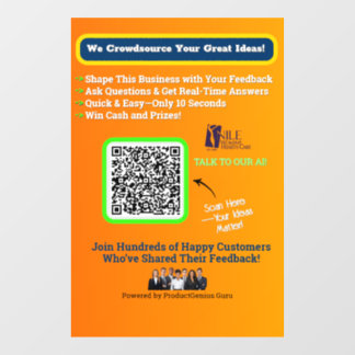 Vinilos Para Cristales 4 X 6 Llave de ventana