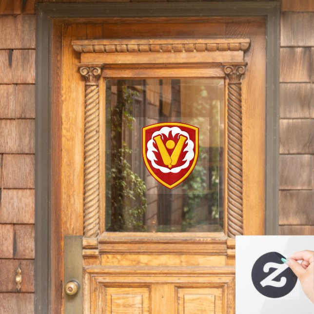 Vinilos Para Cristales 59.º parche de Ordnance 164th MP (Puerta de casa)