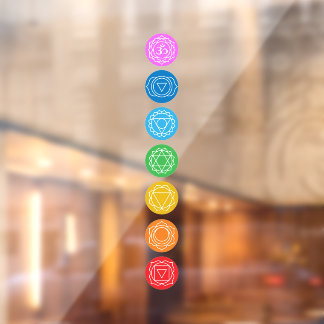 Vinilos Para Cristales 7 chakras