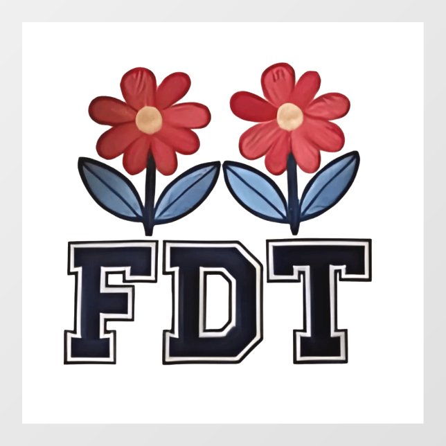 Vinilos Para Cristales 8647 Sutil Anti Trump Anti MAGA 86 47 Floral Boho (Hoja)