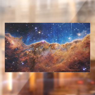 Vinilos Para Cristales Acantilados cósmicos Telescopio web Carina Nebula