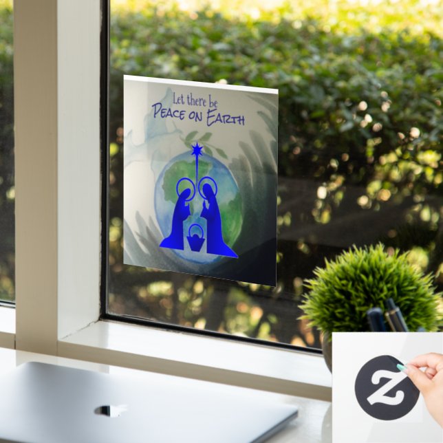 Vinilos Para Cristales Aclaraciones de la ventana de paz mundial (Oficina)