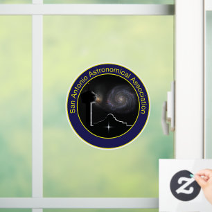 Vinilos Para Cristales Aclavamiento de la ventana de limpieza del logotip