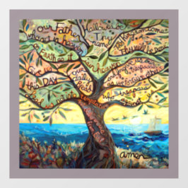 Vinilos Para Cristales Aclavamiento de la ventana de nuestro padre