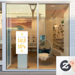 Vinilos Para Cristales Aclavamiento simple de la ventana de señalización