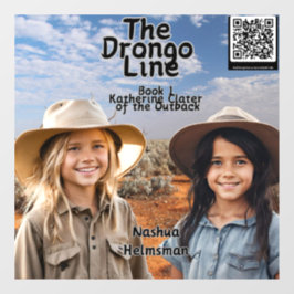 Vinilos Para Cristales Aclavando la ventana Línea de Drongo