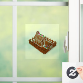 Vinilos Para Cristales Adhesivo para ventana de casa de jengibre