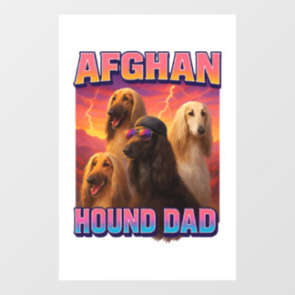 Vinilos Para Cristales Afghan Hound