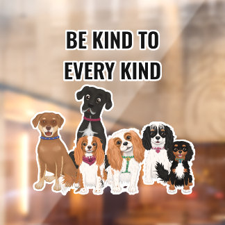 Vinilos Para Cristales Afiche personalizado    de perro