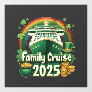 Vinilos Para Cristales Afortunado crucero familiar 2025