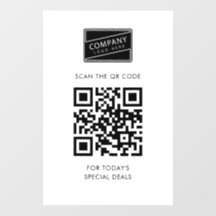 Agrega tu código QR y logotipo de tu empresa