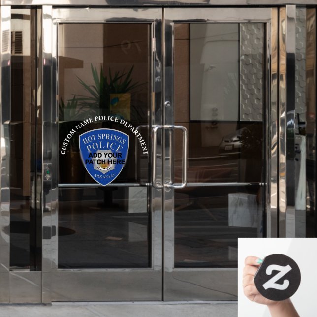 Vinilos Para Cristales Agregar ventana de texto de imagen Personalizado C (Puerta de oficina)