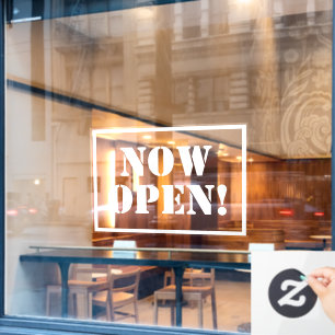 Vinilos Para Cristales Ahora Abrir la ventana de Rótulo